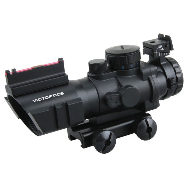 Victoptics C1 Fiber Sight 4x32 Prism Riflescope